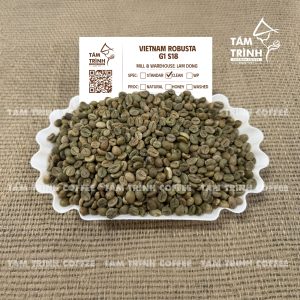 Cà Phê Nhân Xanh TT R1 S18 Clean