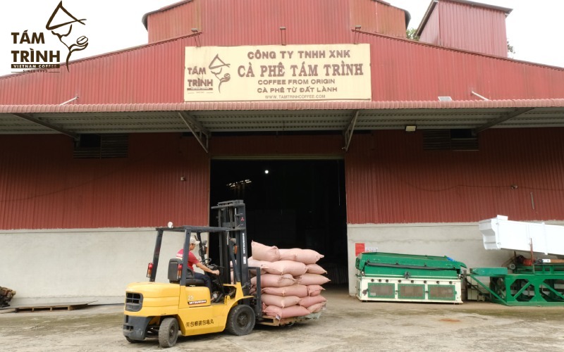 tam trinh coffee Factory 1