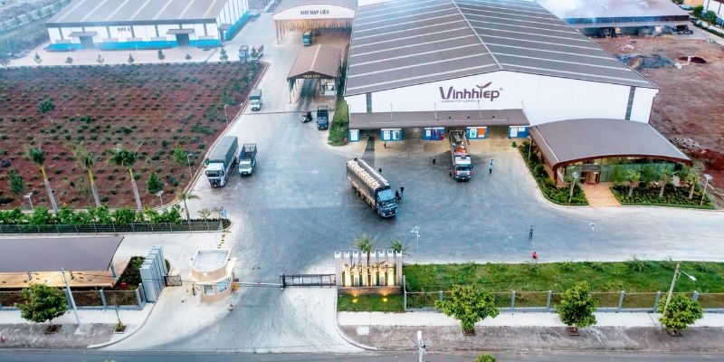 Vĩnh Hiệp Coffee là nhà máy tại Gia Lai